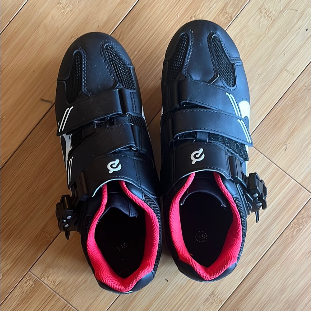 Peloton Black and Red Performance Sneakers